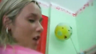 Josje gets boinked in the kitchen