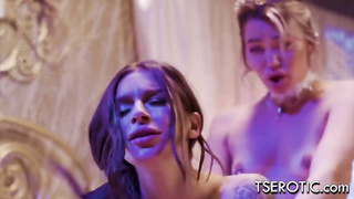 TS Girl Emma Rose Enjoys Fucking Her Busty GF