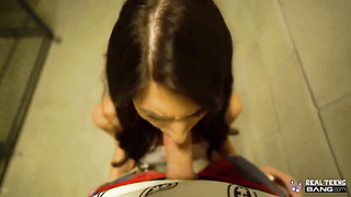 Real Teenies - Super-Steamy Dana Teddy Plumbed During Porno Casting