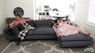 Stepcousin Dharma let David sllide his wood inwards her succulent honeypot