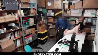 Shoplyfter - Pallid Lean Teenager (Ivy Aura) Banned & Smashed For Stealing