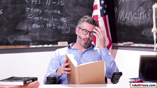 Student masturbates in class ifo teacher