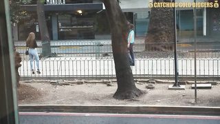 Smoking super-fucking-hot, Venezuelan brown-haired is about to penetrate her fresh neighbor on the sofa, until she blows a load