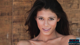 Gorgeous petite Asian MILF Playboy model