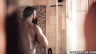 Hardcore foursome sex at the couch with Dakota Payne