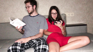 Step Step-Sister Put My Palm On Her Slit! I Didn't Know She Was Turn On By Joint Hand Job! Ejaculation