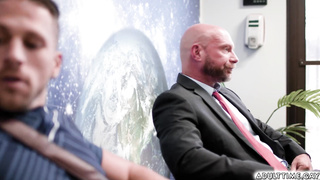 Killian Knox and Roman Todd fucked at the waiting area