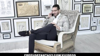 Diana Mercy is having xxx lovemaking in the kitchen, in front of her step- mother