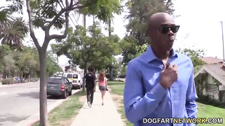 Alice Green Gets Her Teenie Puss Penetrated By Black Folks