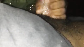 Teenager gulp in the van