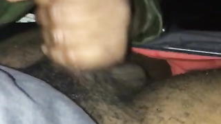 Teenager gulp in the van