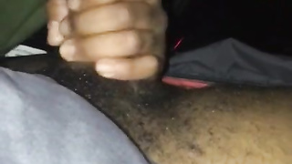 Teenager gulp in the van