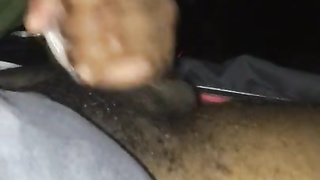 Teenager gulp in the van