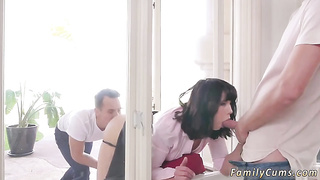 Pounding Companion'S Step Daughter-In-Law Forgetful Sister Grounds In