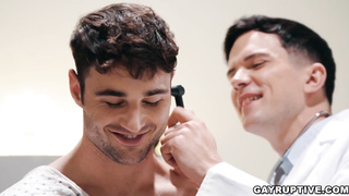 Gay Doctor Takes Horny Patient's Ass While on Checkup