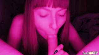 Gf Voluptuously Bj's Classmate's Meatpipe And Gets Steaming Jism In Throat