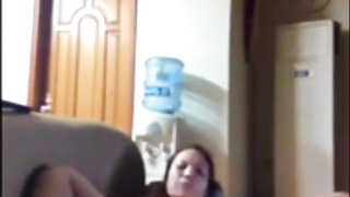 Maria from Uruguay masturbates with porn