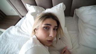 Step stepsister desires of step bro's bone and has an ejaculation as he ejaculates inwards