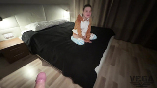 TEENY DAMSEL HEADS INSANE WITH CLIMAXES AND INTERNAL CUMSHOT