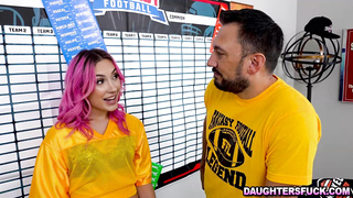 Football Fantasy Foursome with Jazmin and Aubree