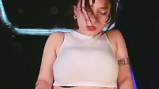 POINT OF VIEW Ginormous Breast Emo Railing Fuck Stick Cowgirl