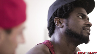 Two straight buddies, Devin Trez and Damien White share a fleshlight!