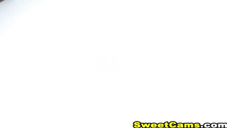 Brunette Babe Gets Fucked On Her Ass