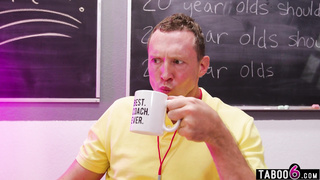 College shemales and coach 3some fuck