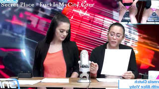 Alice Visby and Carmela Clutch are using Sybians while live on air, and loving it