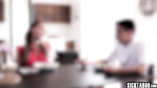 Stepson being to nice to his stepmom