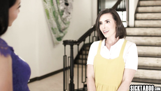 Sinn Sage fucked by two big ass lesbians