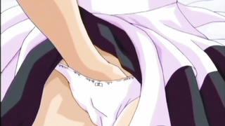 Ginger-Haired anime teenager boned rigid from the rear