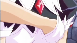 Ginger-Haired anime teenager boned rigid from the rear