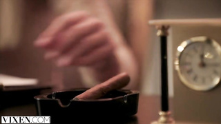 VIXEN Ash-Blonde beauty Lika has the most strenuous romp Porno Vids - Tube8