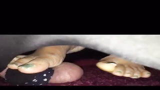 Mature Japanese female is kneeing nutsack of various folks because they like how she does it