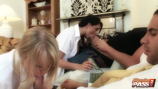 ALL PORNO WEBSITES PASS - Cougar Charlatans Caroline And Jodie Torrid Fourway (Jodi James, Jodie James, Caroline De Lys, 2 Steaming)