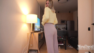 my GIRLFRIEND hottest homie tempted me when we stayed home alone - MiraDavid