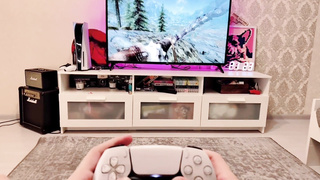 The geek lady dissipated me from frolicking Skyrim in an interesting way