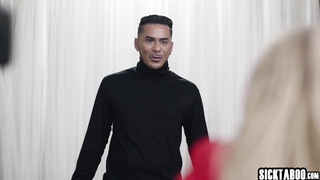 Hot MILF fucked by two bisexual guys