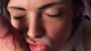 Greatest sucky-sucky and facial cumshot dad