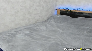 Blonde Chick Gives Her Man A Nice Blow