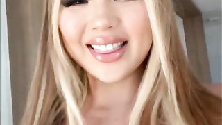 Kazumi Twitter Flick Compilation Large Globes and Bum