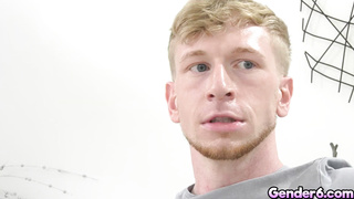 Horny Jamie Kelly tastes stepson's Jesse cock