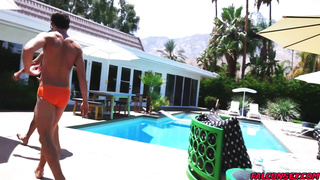 Evan and Isaac kiss, suck and fuck each other