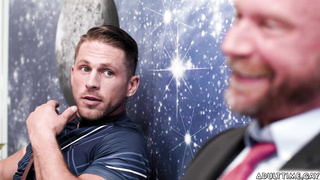 Roman Todd almost caught fucking mascular Killian Knox