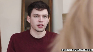 Nubile tart pranks with a speculum but then gets it buttfuck