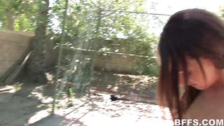 Summer camp tennis pulverize and facial cumshot