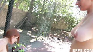 Summer camp tennis nymphs