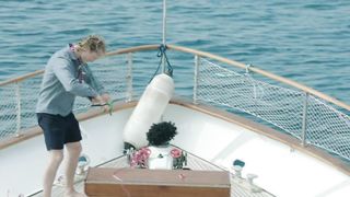 Sucky-Sucky on a yacht