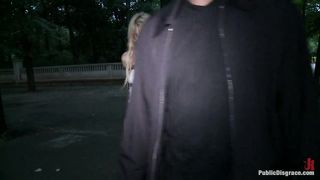 European honey gets porked in the woods